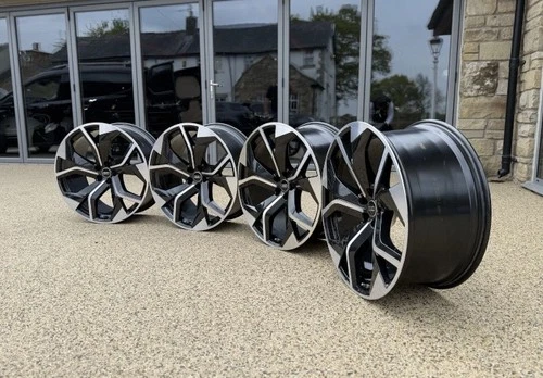 GENUINE RSQ8 SQ8 SQ7 AUDI SPORT 23?? INCH ALLOY WHEELS OEM VORSPRUNG BLACK EDITION